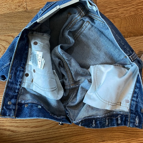 AGolde Dee Shorts Size 26 NWT - Picture 9 of 13